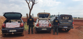 DOF apreende cigarro, droga e recaptura foragido da justiça durante final de semana