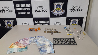 Guarda Municipal intensifica ações nas praças e prende traficante no centro de Dourados