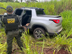 Veículo de locadora é recuperado pelo DOF com queixa de estelionato