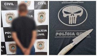 Acusado de matar homem a facadas é preso em flagrante em Caarapó