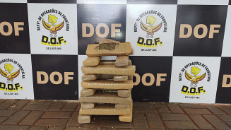 Homem que venderia maconha em Dourados foi preso pelo DOF com 20 quilos do entorpecente