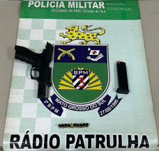 PM prende homem que fazia disparo de arma de fogo em Dourados
