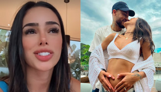 Grávida de Neymar, Bruna Biancardi faz desabado e expõe receio que está sentindo
