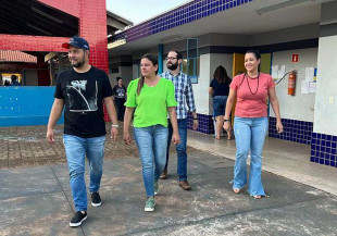 Janio Miguel visita Ceim do Jardim Colibri e recebe demandas