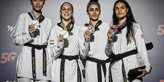 Maria Clara Pacheco é bronze no Mundial de Taekwondo