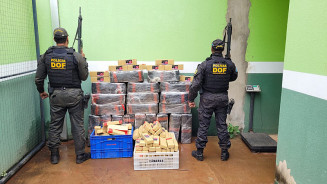 Velho conhecido da polícia é preso com mais de 800 quilos de drogas