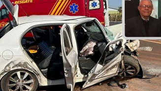 Pai do ex-prefeito de Ivinhema morre vítima de grave acidente de trânsito
