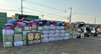 Defron apreende R$ 400 mil em contrabando e 14 pessoas vão parar na delegacia