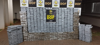 Drogas avaliadas em R$ 35,4 milhões são apreendidas pelo DOF em Dourados