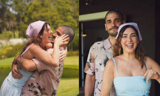 Fernanda Paes Leme se emociona com revelação de sexo de primeiro bebê; veja