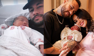 Neymar publica foto com filha recém-nascida e afasta rumores de separação com Bruna Biancardi