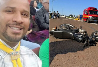 Identificado motociclista que morreu quando saia do trabalho