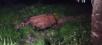 Homem de 48 anos morre em capotamento entre Itaporã e Montese