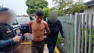 Indígena que estuprou e matou a namorada a facadas na Jaguapiru é levado para a PED