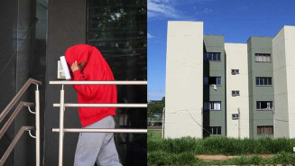 Bebê que caiu do prédio não corre mais risco de morte, diz a avó