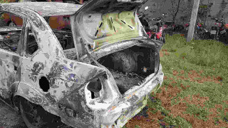 Dupla carbonizada em carro foi julgada pelo tribunal do crime do PCC