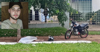 Jovem perde controle de moto, bate em árvore e morre na manhã de sábado em Dourados