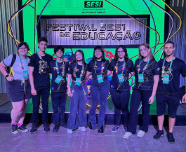Equipes de robótica de MS participam do Festival Sesi de Educação no DF
