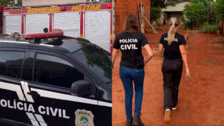 Polícia escava quintal à procura de homem desaparecido em Sidrolândia