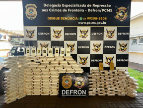 Motorista de caminhão é preso com carga de cocaína e crack avaliada em R$ 21 mi