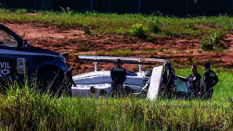 Helicóptero do Governo que caiu com quatro militares será periciado pelo Cenipa