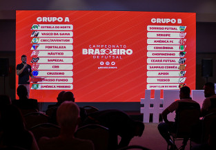 Brasileirão de Futsal com CREC/Juventude terá transmissão pela Band, SporTV, NSports e Flow Sport Club