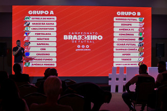 Brasileirão de Futsal com CREC/Juventude terá transmissão pela Band, SporTV, NSports e Flow Sport Club