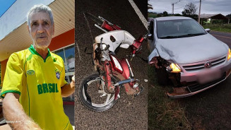 Pedreiro de 61 anos morre após grave acidente envolvendo moto e carro