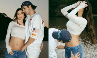 Luan Santana e Jade Magalhães anunciam que estão grávidos