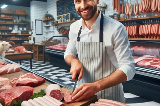 Título: Hoje, quarta-feira (09), celebra o Dia do Açougueiro