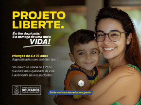 Prefeitura de Dourados é pioneira em serviços que oferecem mais qualidade de vida a pacientes com diabetes 1