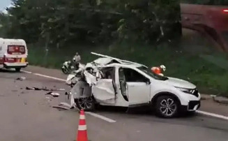 Acidentes em rodovias de SP matam 2 moradores de Dourados