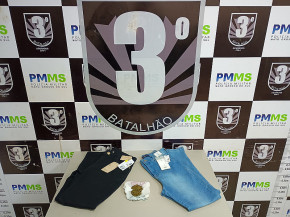 PM prende homem que furtou cerca de R$ 3.200,00 em mercadorias no Shopping