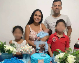 Motorista bêbado provoca acidente e mata mãe com os 3 filhos