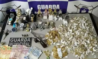 Condenado por assalto à mão armada em joalheria de Dourados é preso por agentes da Defron
