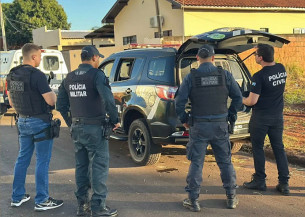 Ação conjunta localiza suspeito de facada que atingiu criança de 4 anos