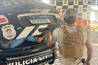 Procurado por tráfico pela Justiça de Nova Andradina é peso em Dourados