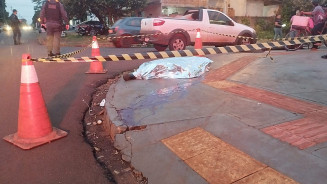 Motociclista morre em acidente após carro invadir preferencial em Dourados