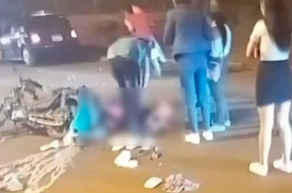 Menina de 4 anos morre em acidente de moto na fronteira do MS