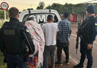GMD prende três foragidos em uma única abordagem no bairro Cachoeirinha
