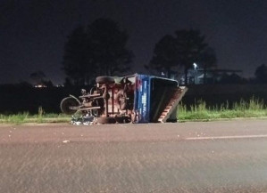 Acidente na BR-463 mata homem e deixa filho ferido em Ponta Porã