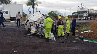 Corpo de motorista morto em colisão na BR-163 será sepultado em Irapuã (SP)