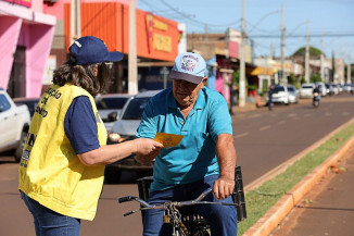 Prefeitura orienta ciclistas sobre regras e cuidados com o trânsito