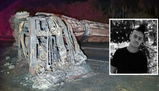 Caminhoneiro sul-mato-grossense morre em colisão seguida de incêndio na SP-613, em Presidente Epitácio (SP)