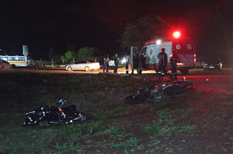 Motociclista morre após van com detentos causar grave acidente na MS-379 em Dourados