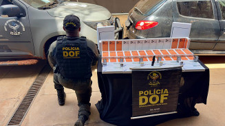 DOF apreende celulares, iPads e canetas emagrecedoras avaliados em mais de meio milhão reais