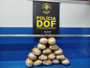 Adolescente é apreendido pelo DOF com maconha que seria entregue em Dourados