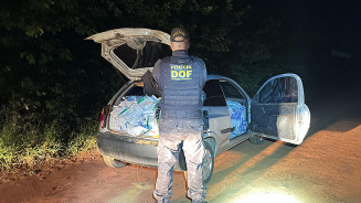 DOF apreende veículo carregado com 600 quilos de defensivos agrícolas na MS-384