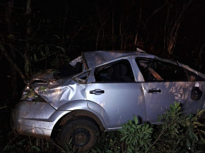 Idoso morre após capotamento na MS-276 entre Dourados e Deodápolis