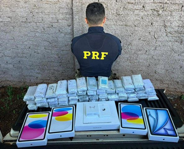 Advogado e comerciante são presos com 144 iPhones ilegais em Dourados